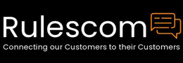 RULESCOM - CONNECTING OUR CUSTOMERS TO THEIR CUSTOMERS trademark