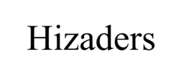 HIZADERS trademark