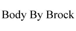 BODY BY BROCK trademark