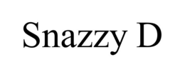 SNAZZY D trademark
