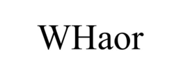 WHAOR trademark