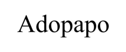 ADOPAPO trademark