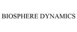 BIOSPHERE DYNAMICS trademark