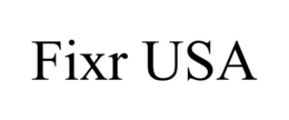 FIXR USA trademark
