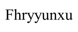 FHRYYUNXU trademark