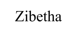 ZIBETHA trademark