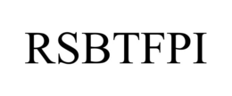 RSBTFPI trademark
