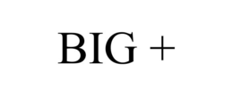 BIG + trademark