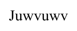 JUWVUWV trademark