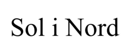SOL I NORD trademark