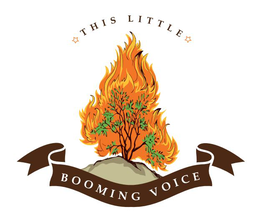 THIS LITTLE BOOMING VOICE trademark