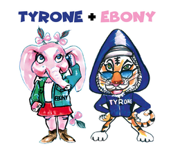 TYRONE + EBONY EBONY TYRONE trademark