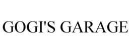 GOGI'S GARAGE trademark