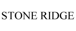 STONE RIDGE trademark