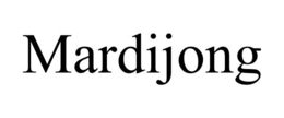 MARDIJONG trademark