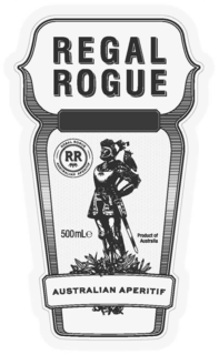REGAL ROGUE REGAL ROGUE RR AUSTRALIAN APERITIF 500MLE AUSTRALIAN APERITIF PRODUCT OF AUSTRALLA trademark
