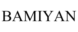 BAMIYAN trademark