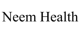 NEEM HEALTH trademark
