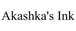 AKASHKA'S INK trademark
