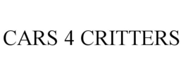 CARS 4 CRITTERS trademark