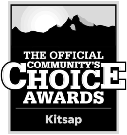 THE OFFICIAL COMMUNITY'S CHOICE AWARDS KITSAP trademark