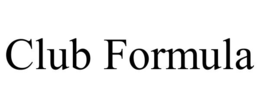 CLUB FORMULA trademark