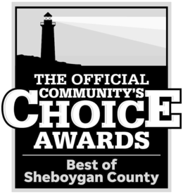 THE OFFICIAL COMMUNITY'S CHOICE AWARDS BEST OF SHEBOYGAN COUNTY trademark
