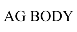 AG BODY trademark
