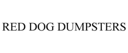 RED DOG DUMPSTERS trademark