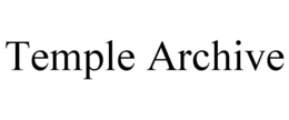 TEMPLE ARCHIVE trademark