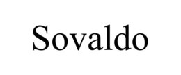 SOVALDO trademark