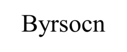 BYRSOCN trademark