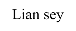 LIAN SEY trademark