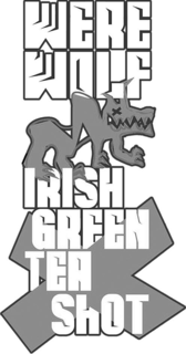 WERE WOLF IRISH GREEN TEA SHOT X trademark