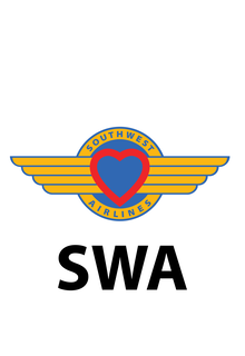 SOUTHWEST AIRLINES SWA trademark