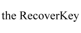 THE RECOVERKEY trademark