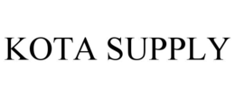KOTA SUPPLY trademark
