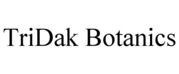 TRIDAK BOTANICS trademark