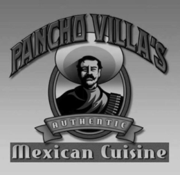 PANCHO VILLAS AUTHENTIC MEXICAN CUISINE trademark