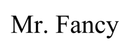 MR. FANCY trademark