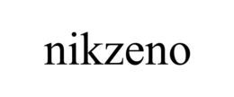 NIKZENO trademark