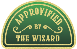 APPROVIFIED BY THE WIZARD trademark