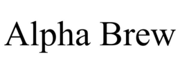 ALPHA BREW trademark