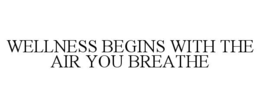 WELLNESS BEGINS WITH THE AIR YOU BREATHE trademark
