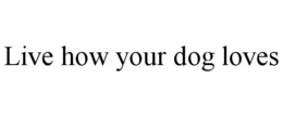 LIVE HOW YOUR DOG LOVES trademark