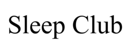 SLEEP CLUB trademark