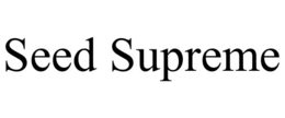 SEED SUPREME trademark