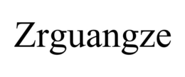 ZRGUANGZE trademark