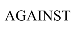 AGAINST trademark