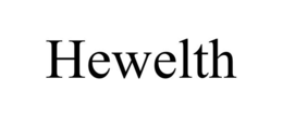 HEWELTH trademark